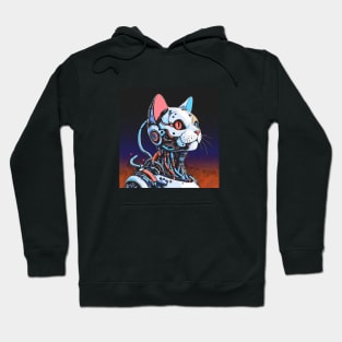 Cyborg Cat Hoodie